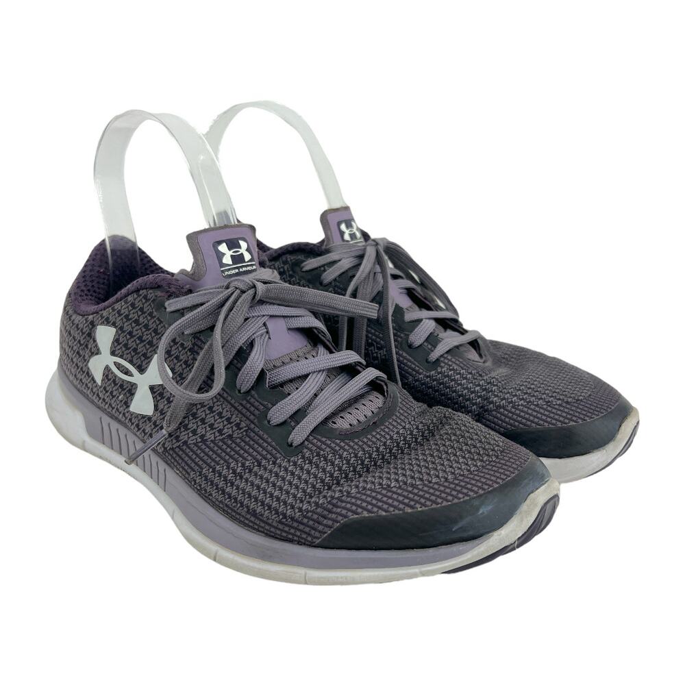 Under Armour Womens US 7.5 Charged Lightening Purple Sneakers Shoes 4501316878